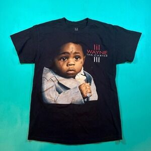 Lil Wayne rap tee Carter 3 lil Wayne hip hop rapper graphic T shirt